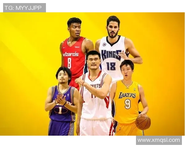 欧文与姚明握手瞬间引发热议两位篮球巨星的友谊与合作展现体育精神